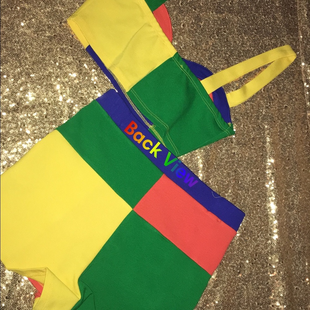 Colorblock Short set - Picture 2 of 3